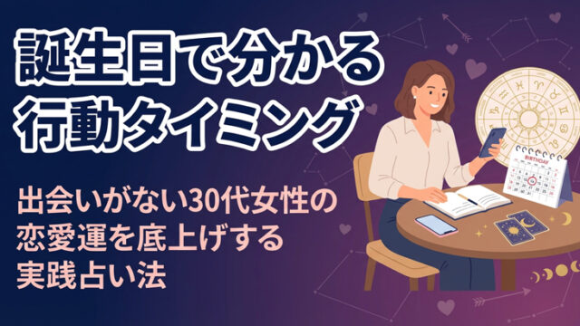 誕生日で分かる行動タイミング