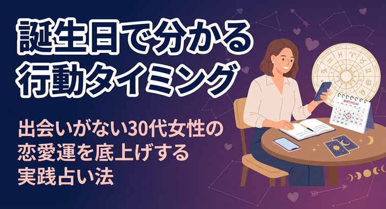 誕生日で分かる行動タイミング